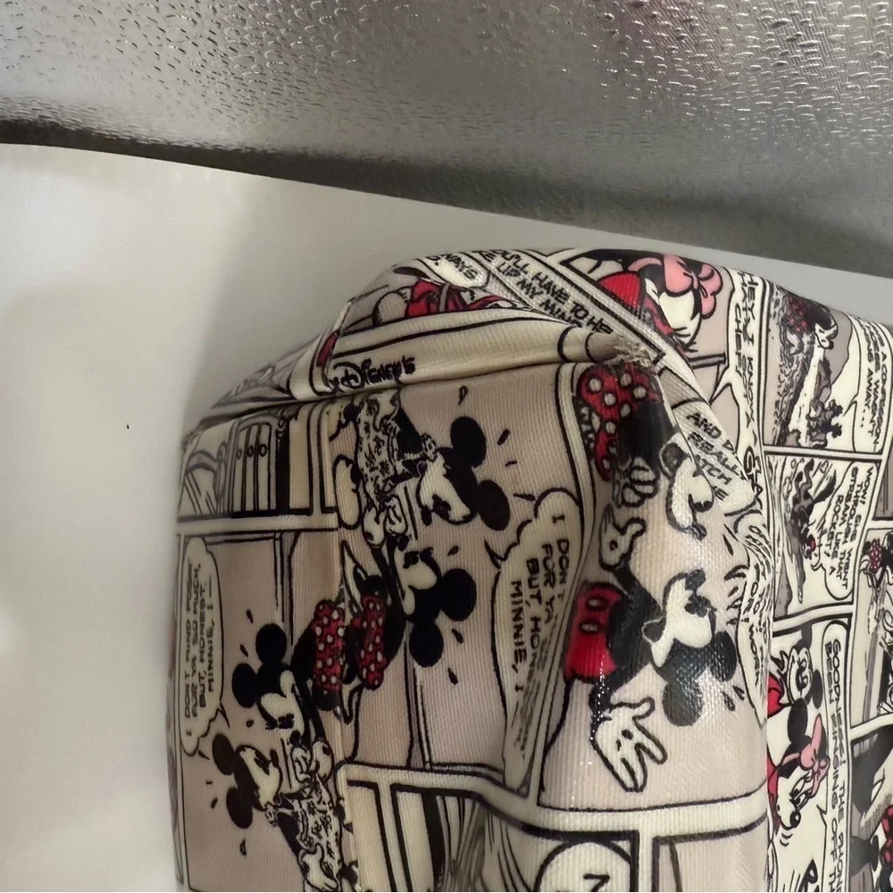 Disney Parks Kate Spade New York Minnie Mouse Comic Tote Handbag